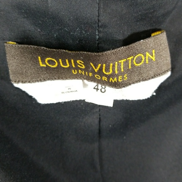 ⬇️PRICE DROP⬇️👜Louis Vuitton Black Trim Blazer 48 - Picture 5 of 8